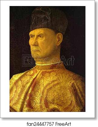 Free art print of Portrait of a Condottiere (Giovanni Emo) by Giovanni Bellini