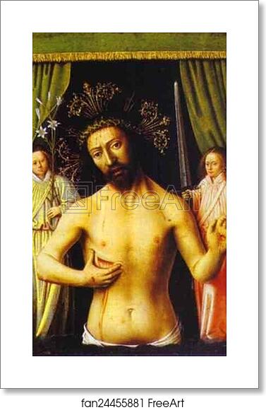 Free art print of Chtist as the Man of Sorrows by Petrus Christus Free art print of Chtist as the Man of Sorrows by Petrus Christus