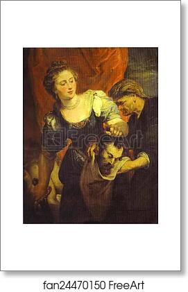 Free art print of Judith with the Head of Holofernes by Peter Paul Rubens