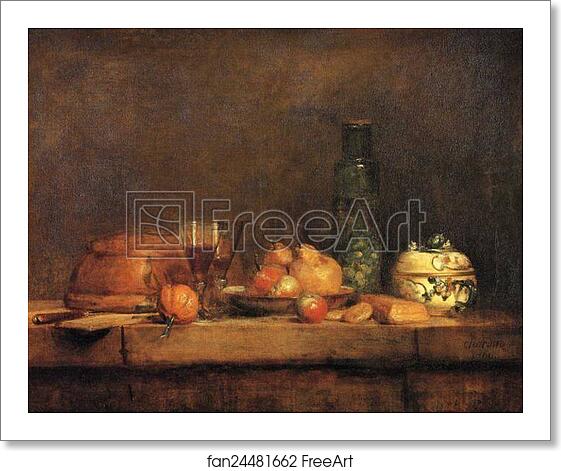 Free art print of The Olive Jar by Jean-Baptiste-Simeon Chardin Free art print of The Olive Jar by Jean-Baptiste-Simeon Chardin