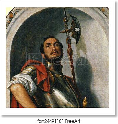 Free art print of Saint Menna. Detail by Paolo Veronese Free art print of Saint Menna. Detail by Paolo Veronese