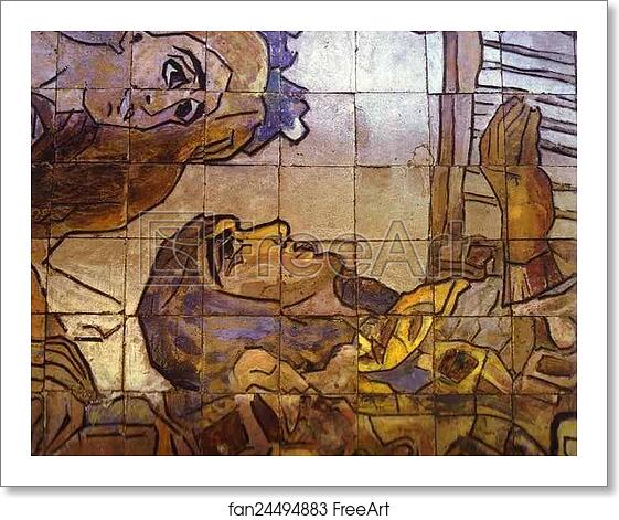 Free art print of Tile panel on the Hotel Methropol. Detail by Mikhail Vrubel Free art print of Tile panel on the Hotel Methropol. Detail by Mikhail Vrubel