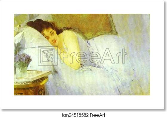 Free art print of Morning Awakening by Eva Gonzales Free art print of Morning Awakening by Eva Gonzales