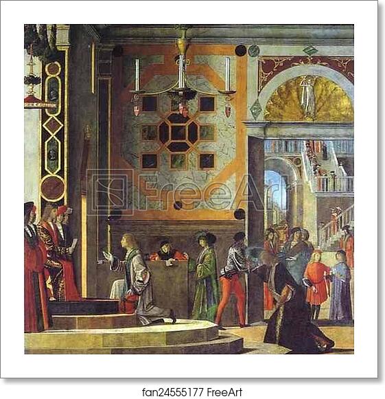 Free art print of The Legend of St. Ursula: Departure of the Ambassadors by Vittore Carpaccio