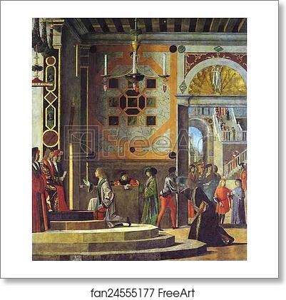 Free art print of The Legend of St. Ursula: Departure of the Ambassadors by Vittore Carpaccio