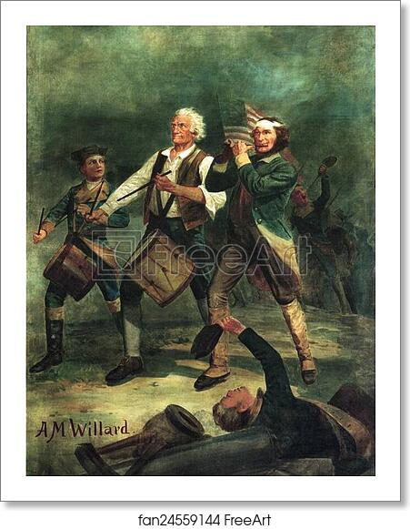 Free art print of The Spirit of '76 by Archibald Willard
