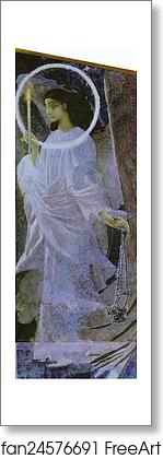 Free art print of Angel with Censer and Candle by Mikhail Vrubel