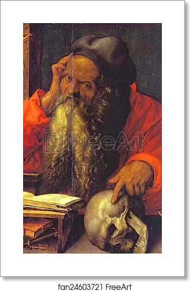 Free art print of St. Jerome by Albrecht Dürer Free art print of St. Jerome by Albrecht Dürer