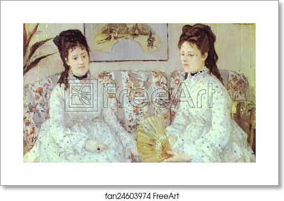 Free art print of The Sisters by Berthe Morisot Free art print of The Sisters by Berthe Morisot