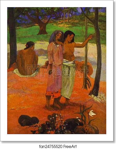 Free art print of The Call by Paul Gauguin Free art print of The Call by Paul Gauguin