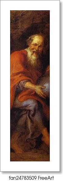 Free art print of Democritus by Peter Paul Rubens
