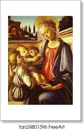 Free art print of Madonna and Child and Two Angels by Alessandro Botticelli Free art print of Madonna and Child and Two Angels by Alessandro Botticelli