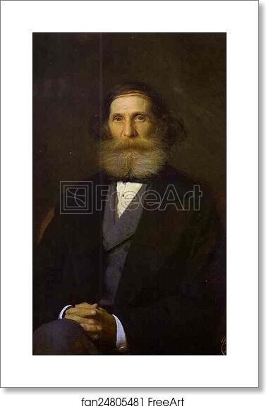 Free art print of Portrait of the Artist Nikolay Bogoliubov by Ivan Kramskoy Free art print of Portrait of the Artist Nikolay Bogoliubov by Ivan Kramskoy