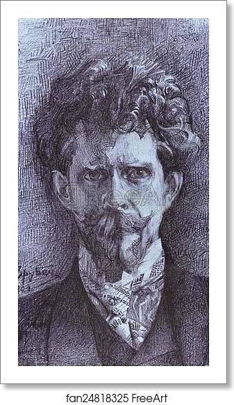 Free art print of Portrait of Psychiatrist Fiodor Usoltsev, the Artist's Doctor by Mikhail Vrubel Free art print of Portrait of Psychiatrist Fiodor Usoltsev, the Artist's Doctor by Mikhail Vrubel