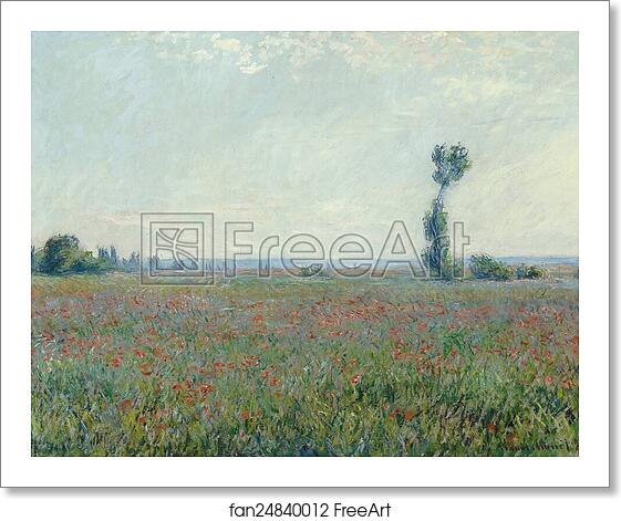 Free art print of Poppy Field by Claude Monet Free art print of Poppy Field by Claude Monet