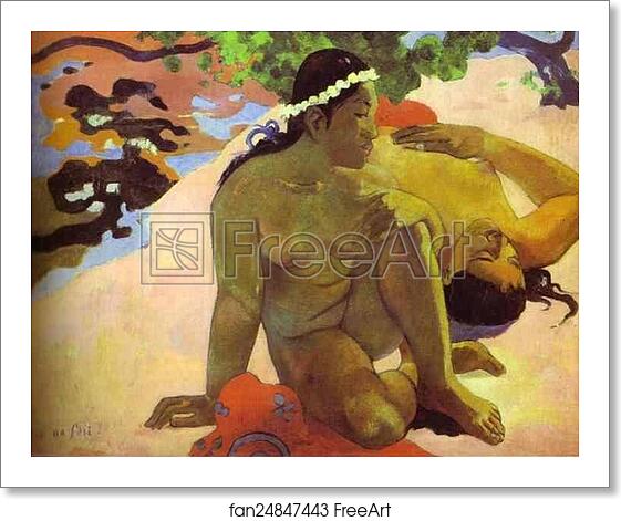 Free art print of Aha oe feii? (Are You Jealous?) by Paul Gauguin Free art print of Aha oe feii? (Are You Jealous?) by Paul Gauguin