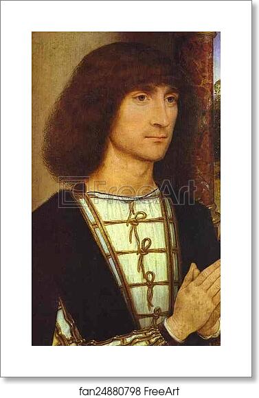 Free art print of Portrait of a Praying Man by Hans Memling Free art print of Portrait of a Praying Man by Hans Memling