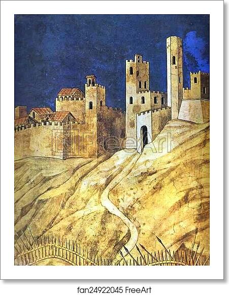 Free art print of Guido Riccio da Fogliano by Simone Martini Free art print of Guido Riccio da Fogliano by Simone Martini