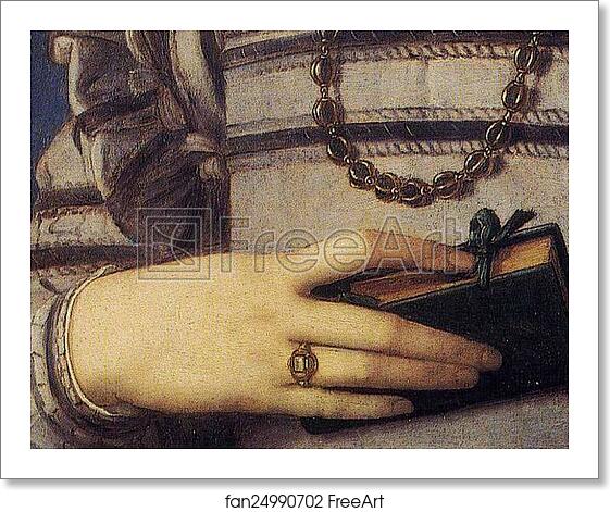 Free art print of Portrait of Girl with a Prayer Book. Detail by Agnolo Bronzino Free art print of Portrait of Girl with a Prayer Book. Detail by Agnolo Bronzino