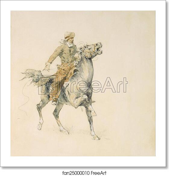 Free art print of The Cowboy by Frederic Remington Free art print of The Cowboy by Frederic Remington
