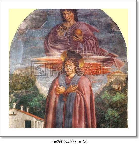 Free art print of St Julian and the Redeemer by Andrea Del Castagno Free art print of St Julian and the Redeemer by Andrea Del Castagno