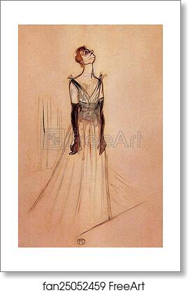 Free art print of Yvette Guilbert by Henri De Toulouse-Lautrec Free art print of Yvette Guilbert by Henri De Toulouse-Lautrec