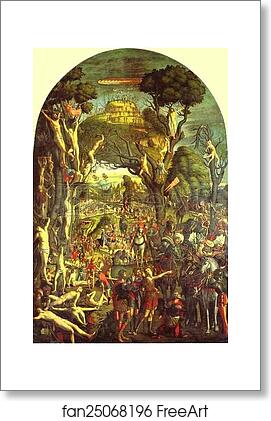 Free art print of The Ten Thousand Crucifixions of Mount Ararat by Vittore Carpaccio