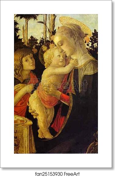 Free art print of The Virgin and Child with John the Baptist by Alessandro Botticelli Free art print of The Virgin and Child with John the Baptist by Alessandro Botticelli