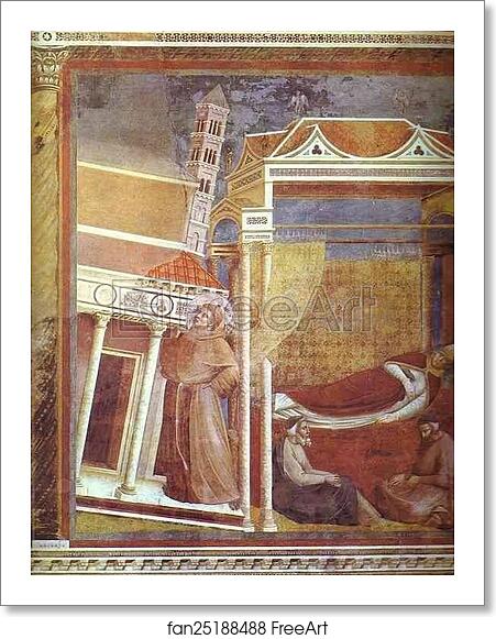 Free art print of Dream of Innocent III by Giotto Free art print of Dream of Innocent III by Giotto