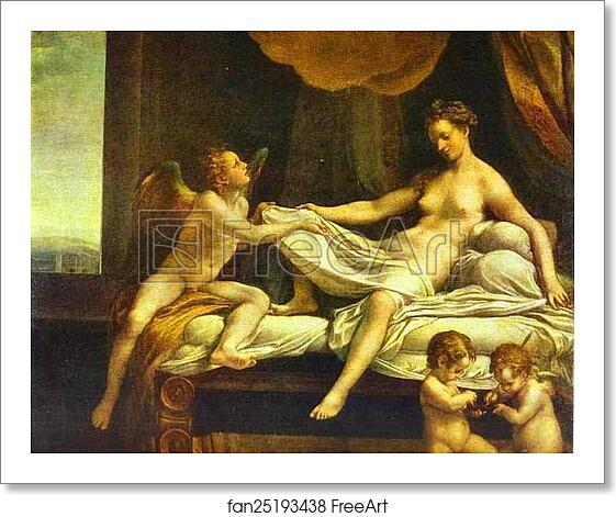 Free art print of Danae by Correggio Free art print of Danae by Correggio