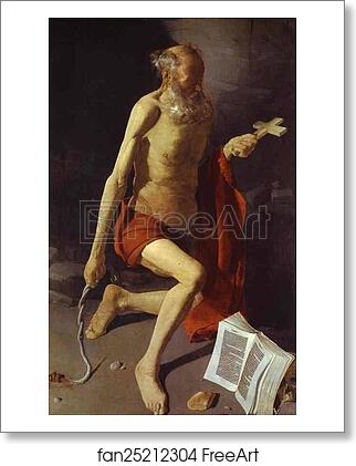 Free art print of Repenting of St. Jerome by Georges De La Tour Free art print of Repenting of St. Jerome by Georges De La Tour
