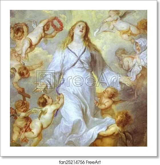 Free art print of The Assumption of the Virgin by Sir Anthony Van Dyck Free art print of The Assumption of the Virgin by Sir Anthony Van Dyck