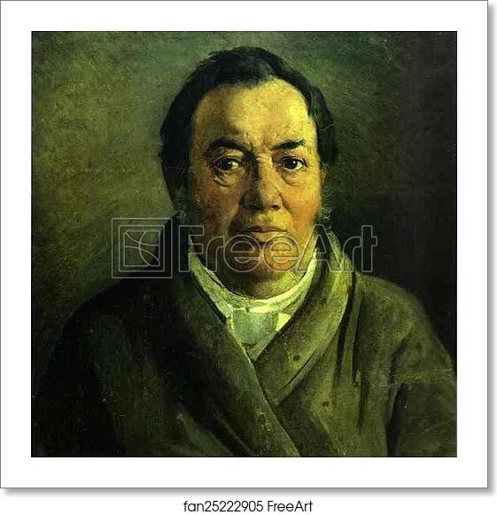 Free art print of Portrait of Nikolay O. Gay, Artist's Father by Nikolay Gay Free art print of Portrait of Nikolay O. Gay, Artist's Father by Nikolay Gay