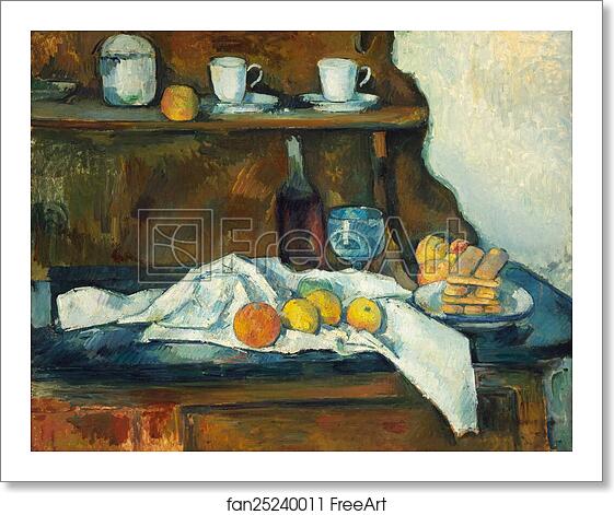 Free art print of The Buffet by Paul Cézanne Free art print of The Buffet by Paul Cézanne