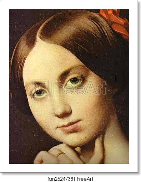 Free art print of Portrait of Countess D'Haussonville. Detail by Jean-Auguste-Dominique Ingres Free art print of Portrait of Countess D'Haussonville. Detail by Jean-Auguste-Dominique Ingres