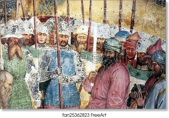 Free art print of The Beheading of St. George. Detail by Altichiero Da Zevio