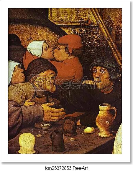 Free art print of The Peasant Dance. Detail by Pieter Bruegel The Elder Free art print of The Peasant Dance. Detail by Pieter Bruegel The Elder