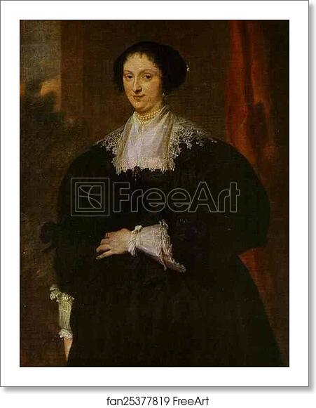 Free art print of Portrait of a Lady Dressed in Black, Before a Red Curtain by Sir Anthony Van Dyck Free art print of Portrait of a Lady Dressed in Black, Before a Red Curtain by Sir Anthony Van Dyck