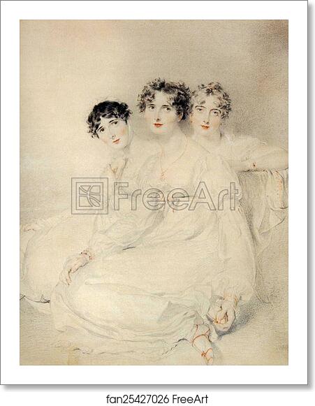 Free art print of Lady Bagot, Lady Fitzroy Somerset (Later Lady Raglan) and Lady Burghersh (Later Countess of Westmorland) by Sir Thomas Lawrence Free art print of Lady Bagot, Lady Fitzroy Somerset (Later Lady Raglan) and Lady Burghersh (Later Countess of Westmorland) by Sir Thomas Lawrence