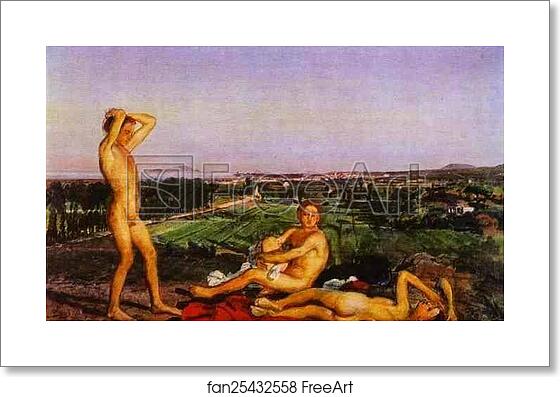 Free art print of On the Shore of the Bay of Naples by Alexander Ivanov Free art print of On the Shore of the Bay of Naples by Alexander Ivanov