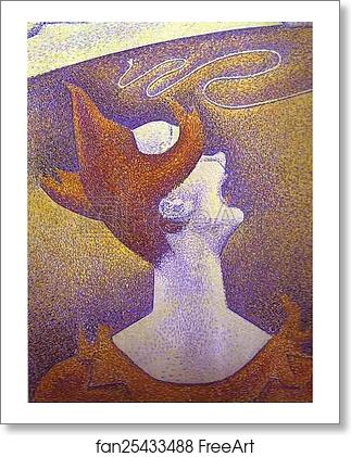 Free art print of The Circus by Georges Seurat