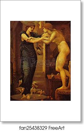 Free art print of The Godhead Fires. The Pygmalion Series by Sir Edward Coley Burne-Jones Free art print of The Godhead Fires. The Pygmalion Series by Sir Edward Coley Burne-Jones