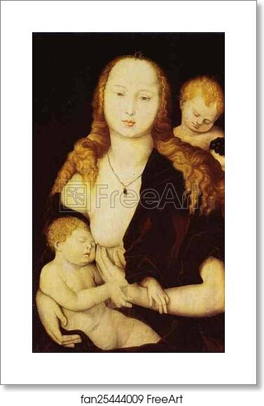 Free art print of Virgin and Child by Hans Baldung, Called Grien Free art print of Virgin and Child by Hans Baldung, Called Grien