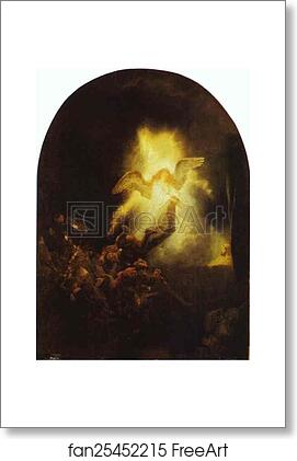 Free art print of The Resurrection of Christ by Rembrandt Harmenszoon Van Rijn
