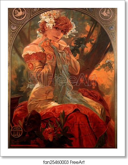 Free art print of Lefevre-Utile by Alphonse Mucha Free art print of Lefevre-Utile by Alphonse Mucha