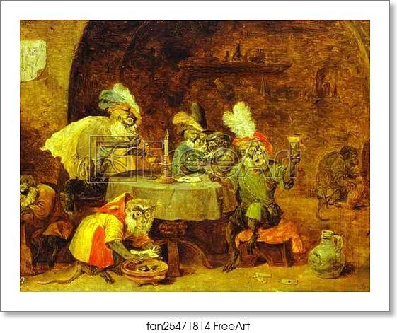 Free art print of Smokers and Drinkers by David Teniers The Younger Free art print of Smokers and Drinkers by David Teniers The Younger