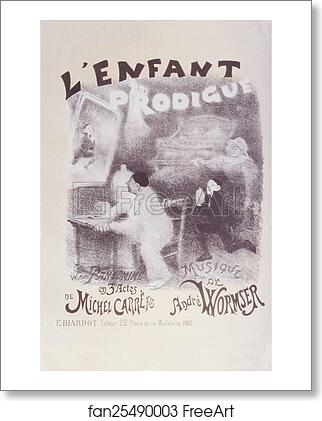 Free art print of La pantomime "l'Enfant prodigue". Le Retour de l'Enfant Prodigue. (Acte III, Scène V.) by Adolphe Willette Free art print of La pantomime "l'Enfant prodigue". Le Retour de l'Enfant Prodigue. (Acte III, Scène V.) by Adolphe Willette