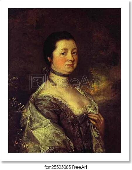 Free art print of The Artist's Wife by Thomas Gainsborough Free art print of The Artist's Wife by Thomas Gainsborough