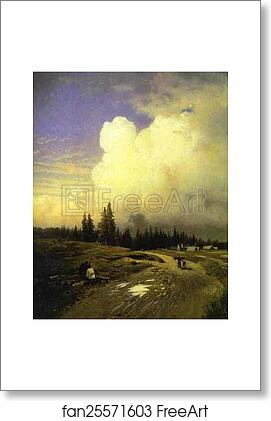 Free art print of After a Thunderstorm by Feodor Vasilyev