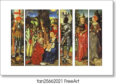 Free art print of The Three Kings Altarpiece by Hans Baldung, Called Grien